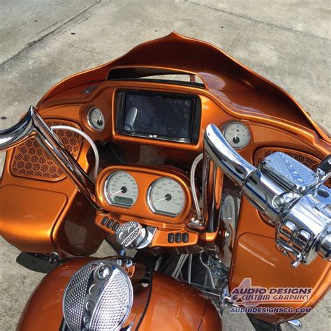 cycle sounds rock box for electra glide|harley road glide audio upgrade.